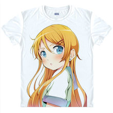 Oreimo T-Shirt magical girl anime Shirt couple T-shirts Anime characters Casual T-Shirts Janpanese Anime cute children's gifts a 2024 - buy cheap