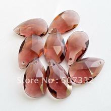 Free Shipping! Wholesale AAA Top Quality 16mm 6106 Crystal almond/pear Pendant Burgundy colour 60pcs 2022 - buy cheap