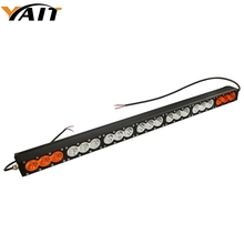 Barra de luz LED recta para trabajo y buceo, luz blanca, ámbar, amarilla, 38 pulgadas, 210W 2024 - compra barato