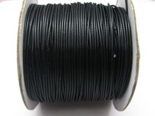 100 Yards Black Korean Waxed Cord String Thread 1mm for Bracelet Necklace Decorative Accessories 2024 - buy cheap