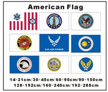 Cafnik-Bandera personalizada de la Fuerza Aérea de los Estados Unidos, 14x21cm/90x150cm/192x288cm 3x5 pies para decoración del hogar, Envío Gratis 2024 - compra barato
