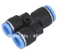 100PCS/Bag Push In Connector Spliter 10mm Pneumatic One Touch Fittings 2024 - buy cheap
