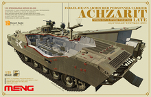 MENG SS008  1/35 Scale   ISRAEL HEAVY ARMOURED PERSONNEL CARRIER ACHZARIT LATE Plastic Model Building Kit 2024 - buy cheap