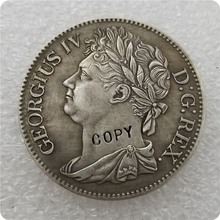 Ireland 1 Penny - George IV 1822, copia de monedas réplica Medallas de monedas coleccionables 2024 - compra barato