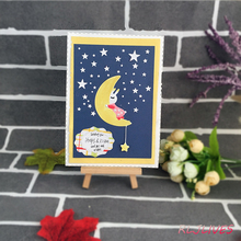 Plantillas de corte de Metal con forma de luna de conejo, para álbum de recortes DIY, álbum de fotos, decorativo, grabado en relieve, tarjetas de papel DIY 2024 - compra barato