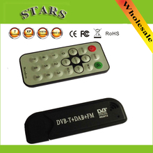 USB Smart TV Stick DVB-T & RTL-SDR цифровой ТВ-приемник RTL2832U & R820T2 тюнер DVB-T + FM + DAB с антенной для android ПК 2024 - купить недорого