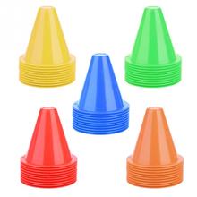 10pcs/lot 8cm Soccer Training Marker Football roadblocks sign bucket triangle road cone obstacles marker soccer speed train pile 2024 - buy cheap