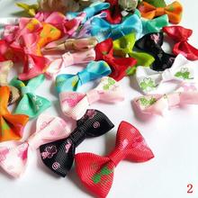 50pcs/lot  mix color Printed ribbon for craft Bows Mix randomly ornament DIY Handmade Crafts Ribbons Decoration 2024 - buy cheap