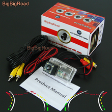 BigBigRoad-cámara de visión trasera para coche, dispositivo inteligente con pantalla táctil, para Peugeot 206, 207, 306, 307, 308, 406, 407, 5008, Partner Tepee 2024 - compra barato