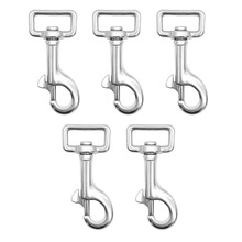 316 Stainless 60mm 66mm 73mm Square Eye Swivel Bolt Snap Hook Diving Clip Marine Yacht Rigging Hardware for Diving Set of 5 2024 - buy cheap