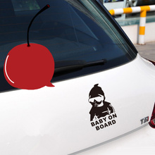 15*9CM Car styling BABY ON BOARD Car stickers for Nissan Teana X-Trail Qashqai Livina Tiida Sunny March Murano Geniss Juke 2024 - buy cheap