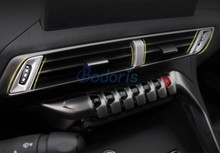 For Peugeot 5008 3008 GT 2017 2018 Interior Air Conditioner Vent Cover Trim AC Outlet Panel Car Styling Accessories 2024 - buy cheap