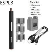 ESPLB-destornillador eléctrico inalámbrico, Mini destornillador eléctrico portátil de precisión 22 en 1 para teléfono móvil/reloj/cámara 2024 - compra barato