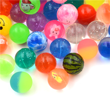 10 pçs/lote criança criança bola de borracha elástica água float bola brinquedos misturados saltando bola crianças pinball bouncy brinquedos 2024 - compre barato