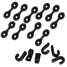 10pcs Loops Cover Kayak Parts + 6pcs Kayak Hook Accessories High Quality Kayak Connect Buckle Bungee Hook 2024 - buy cheap