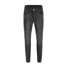 Pantalones vaqueros clásicos de estilo Hip Hop para hombre, de estilo Vintage Jeans ajustados, elásticos e informales, color negro 2024 - compra barato