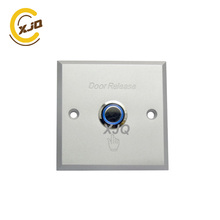 XJQ алюминиевая кнопка выхода двери переключатель датчика доступа двери ворот кнопочные кнопки с светодиодный GB-800B-L 2024 - купить недорого