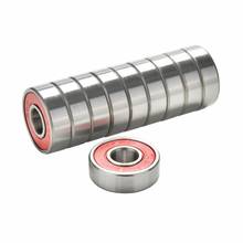 10Pcs ABEC 9 Stainless Steel Red Bearings For High Performance Roller Skate Scooter Skateboard Wheel Bearings 2024 - buy cheap