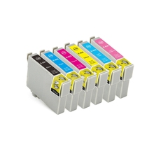 UP 12pcs T0821 Compatible ink cartridge for epson Stylus Photo R390 RX590 RX690 R290 RX610 TX800FW TX700W T50 TX650 TX810FW 2024 - buy cheap