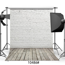 Photography Background for Baby Photo Studio Children Newborn Brick Wall Wooden Vinyl Photographic Backdrop for Photo Shooting 2024 - buy cheap