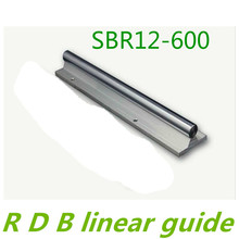 SBR12 12mm linear rail linear guide  SBR12 L600mm for cnc parts working with SBR12UU 2024 - buy cheap