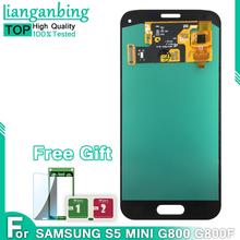 Pantalla LCD Super Amoled para SAMSUNG Galaxy S5 Mini G800 G800F G800H, montaje de digitalizador de pantalla táctil LCD 100% probado 2024 - compra barato