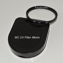 Protetor de lentes de filtro fosco, 49mm, multi revestimento ultravioleta mvioleta mc uv para canon nikon minolta leica rx lentes 2024 - compre barato