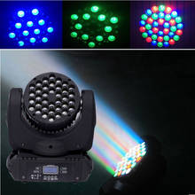 36x3W RGBW LED Beam Moving Head Light DMX LED Lamp Moving Head Beam Light DJ Disco  Nightclub party Concert Theatre show Lights 2024 - buy cheap