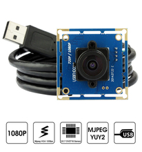 1080P full hd usb Camera Module 2.1mm lens wide angle 2MP 1080p CMOS OV2710 USB video camera 2024 - buy cheap