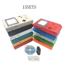 15SETS Housing Case  W/ Silicon Conductive Rubber Pad For Gameboy Game Boy Classic Original GB Console Housing Shell Case Cover 2024 - buy cheap
