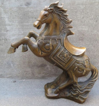 Collectible Decorated Old Handwork Chinese Copper Carved Horse Statue Free Shipping 2024 - buy cheap