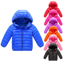 Children Winter Jackets 2018 Kids Warm Parkas Coats For Boys 3-12 Years Girls Autumn Cotton Padded Jacket Outerwear Clothes 2024 - buy cheap