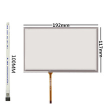 8 Inch Resistance Screen 192mm*116mm 192*117 Original Handwritten Car DVD Navigation GPS Touch Screen Panel 2024 - buy cheap