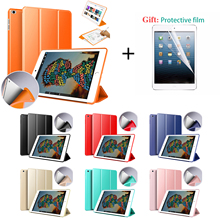 For New iPad Mini 5 Case Folio PU Leather Back Stand up Smart Cover For iPad Mini 5 2019 Auto Sleep/Wake+Screen Protector 2024 - buy cheap