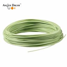 Fly Line WF1 2 3 4 5 6 7 8 9 10 WT 100FT Moss Green Color Weight Forward Floating Fly Fishing Line 2024 - buy cheap