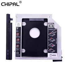 CHIPAL with Dual LED Light 2nd HDD Caddy 9.5MM SATA 3.0 Ejector for Dell Latitude E6320 E6420 E6520 E6330 E6430 E6530 CD-ROM 2024 - buy cheap