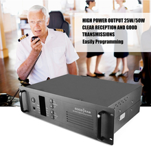 VHF рация taklie Repeater 50 Вт 100ch SOCOTRAN, аналоговый Ретранслятор с двойным радио, базовая станция, 136-174 МГц, DMR 2024 - купить недорого