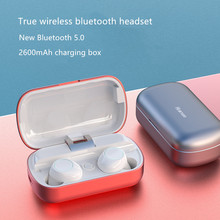 Dosmix TWS Wireless Headset Bluetooth 5.0 Earphones Twins Earphone With 2600 mAh Charging box For iPhone Xiaomi Meizu POP 2024 - buy cheap