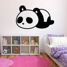 Sleeping Panda Wall Sticker Nursery Decor PVC Removable Animal Tattoo Wallpaper Children's Room Cartoon Art Decals C06 2024 - buy cheap