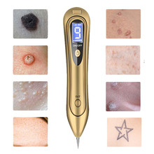 Lápiz láser de Plasma para eliminación de tatuajes, pluma de belleza para eliminar pecas, lunares, verrugas, callos y manchas oscuras, LCD 2024 - compra barato