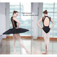 High Quality Adult Gymnastics Leotard Black Ballet Leotards for Women Backless Dance Clothing Ballet Bodysuit 2024 - buy cheap