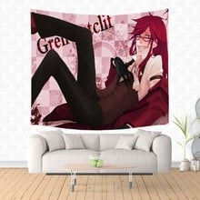 Grell sutcliff impresso tapeçaria decorativa tapeçaria praia tapete de areia lance acampamento viagem cobertor 2024 - compre barato