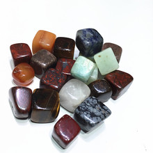 Natural Mixed mineral crystal polished gemstone tumbled stones for Reiki 2024 - buy cheap