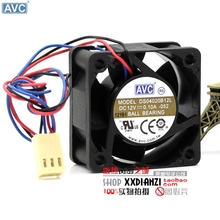 For AVC DS04020B12L 4020 12V 0.1A 4CM server double ball silent fan 2024 - buy cheap