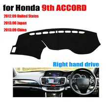 RKAC Car dashboard covers For Honda new 9th ACCORD Right hand drives dash covers pad dashmat Instrument platform accessories 2024 - buy cheap