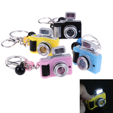 Светодиодная камера, мигающая игрушка для детей, цифровой брелок с камерой, светящийся звук, вспышка, подвесная сумка, аксессуары, детская игрушка 2024 - купить недорого