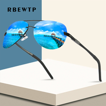 RBEWTP Design Aluminum magnesium Men's Polarized Sunglasses Women shades Driving Vintage Mirror Polit Summer Sun Glasses UV400 2024 - buy cheap