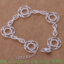 Silver Plated bracelet, Silver Plated fashion jewelry gla /ednamuua bepajvwa AH194 2024 - buy cheap