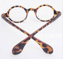 BETSION Vintage Round 10 pieces/Lot Small Round Retro Leopard Tortoise Eyeglass Frames Glasses Spectacles Eyewear 2024 - buy cheap