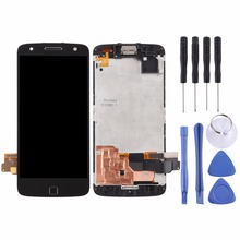 ЖК-экран и дигитайзер в сборе, с рамкой, для Motorola Moto Z Force XT1650-02 2024 - купить недорого